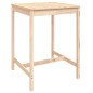 vidaXL Set de mesa y taburetes altos jardín 5 pzas madera maciza pino vidaXL Set de mesa y taburetes altos jardín 5 pzas madera maciza pino