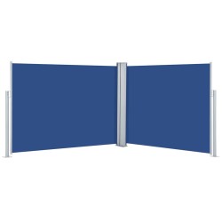 vidaXL Toldo lateral retráctil azul 140x1000 cm 