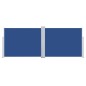 vidaXL Toldo lateral retráctil azul 140x1000 cm vidaXL Toldo lateral retráctil azul 140x1000 cm