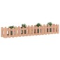 vidaXL Arriate elevado jardín valla madera maciza Douglas 200x30x30 cm vidaXL Arriate elevado jardín valla madera maciza Douglas 200x30x30 cm