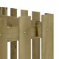 vidaXL Arriate elevado jardín valla madera impregnada pino 200x50x50cm vidaXL Arriate elevado jardín valla madera impregnada pino 200x50x50cm
