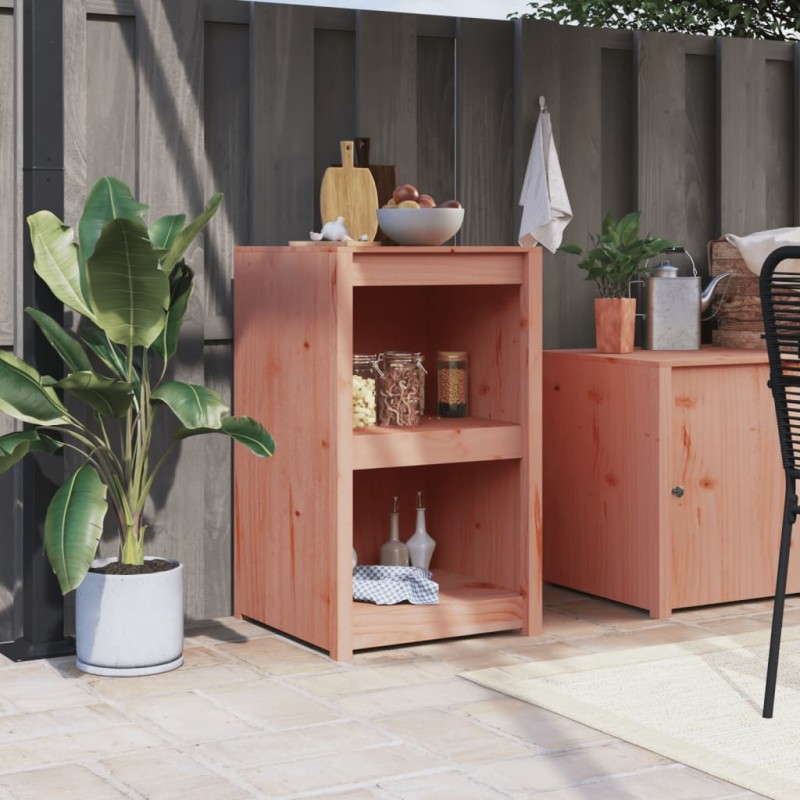 vidaXL Mueble de cocina de exterior madera maciza Douglas 55x55x92 cm vidaXL Mueble de cocina de exterior madera maciza Douglas 55x55x92 cm