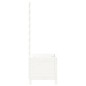 vidaXL Jardinera estantería madera maciza pino blanco 39x39,5x114 cm vidaXL Jardinera estantería madera maciza pino blanco 39x39,5x114 cm
