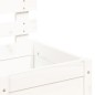 vidaXL Jardinera estantería madera maciza pino blanco 39x39,5x114 cm vidaXL Jardinera estantería madera maciza pino blanco 39x39,5x114 cm