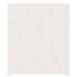 vidaXL Mueble de cocina exterior madera maciza pino blanco 106x55x64cm vidaXL Mueble de cocina exterior madera maciza pino blanco 106x55x64cm