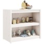 vidaXL Mueble de cocina exterior madera maciza pino blanco 106x55x92cm vidaXL Mueble de cocina exterior madera maciza pino blanco 106x55x92cm