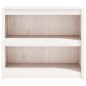 vidaXL Mueble de cocina exterior madera maciza pino blanco 106x55x92cm vidaXL Mueble de cocina exterior madera maciza pino blanco 106x55x92cm