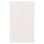 vidaXL Mueble de cocina exterior madera maciza pino blanco 106x55x92cm vidaXL Mueble de cocina exterior madera maciza pino blanco 106x55x92cm