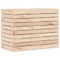 vidaXL Cesto para la ropa sucia madera maciza de pino 88,5x44x66 cm vidaXL Cesto para la ropa sucia madera maciza de pino 88,5x44x66 cm