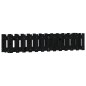 vidaXL Arriate elevado jardín con valla madera pino negro 150x30x30cm vidaXL Arriate elevado jardín con valla madera pino negro 150x30x30cm