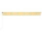 vidaXL Toldo automático LED sensor de viento amarillo blanco 600x350cm vidaXL Toldo automático LED sensor de viento amarillo blanco 600x350cm