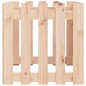 vidaXL Arriate elevado jardín con valla madera maciza pino 100x50x50cm vidaXL Arriate elevado jardín con valla madera maciza pino 100x50x50cm