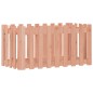 vidaXL Arriate elevado jardín valla madera maciza Douglas 100x50x50 cm