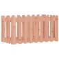 vidaXL Arriate elevado jardín valla madera maciza Douglas 100x50x50 cm