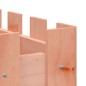 vidaXL Arriate elevado jardín valla madera maciza Douglas 100x50x50 cm