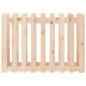 vidaXL Arriate elevado jardín con valla madera maciza pino 100x50x70cm vidaXL Arriate elevado jardín con valla madera maciza pino 100x50x70cm