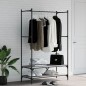 vidaXL Perchero con estantes madera de ingeniería Sonoma gris vidaXL Perchero con estantes madera de ingeniería Sonoma gris