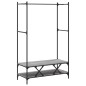 vidaXL Perchero con estantes madera de ingeniería Sonoma gris vidaXL Perchero con estantes madera de ingeniería Sonoma gris