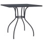 vidaXL Juego de comedor de jardín 3 pzas malla metálica gris antracita vidaXL Juego de comedor de jardín 3 pzas malla metálica gris antracita