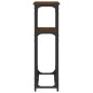 vidaXL Mesa consola madera de ingeniería marrón roble 90x22,5x75 cm vidaXL Mesa consola madera de ingeniería marrón roble 90x22,5x75 cm