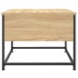 vidaXL Mesa de centro madera de ingeniería roble Sonoma 51x51x40 cm vidaXL Mesa de centro madera de ingeniería roble Sonoma 51x51x40 cm