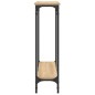 vidaXL Mesa consola madera de ingeniería roble Sonoma 75x22,5x75 cm vidaXL Mesa consola madera de ingeniería roble Sonoma 75x22,5x75 cm