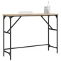 vidaXL Mesa consola madera de ingeniería roble Sonoma 100x32x75 cm vidaXL Mesa consola madera de ingeniería roble Sonoma 100x32x75 cm