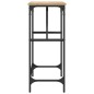 vidaXL Mesa consola madera de ingeniería roble Sonoma 100x32x75 cm vidaXL Mesa consola madera de ingeniería roble Sonoma 100x32x75 cm