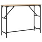 vidaXL Mesa consola madera de ingeniería roble Sonoma 100x32x75 cm vidaXL Mesa consola madera de ingeniería roble Sonoma 100x32x75 cm