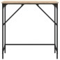 vidaXL Mesa consola madera de ingeniería roble Sonoma 75x32x75 cm vidaXL Mesa consola madera de ingeniería roble Sonoma 75x32x75 cm