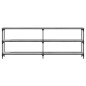 vidaXL Mesa consola madera de ingeniería gris Sonoma 200x29x75 cm vidaXL Mesa consola madera de ingeniería gris Sonoma 200x29x75 cm