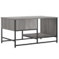 vidaXL Mesa de centro madera contrachapada gris Sonoma 85,5x51x45 cm vidaXL Mesa de centro madera contrachapada gris Sonoma 85,5x51x45 cm