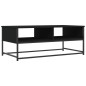 vidaXL Mesa de centro madera de ingeniería negro 100x51x40 cm vidaXL Mesa de centro madera de ingeniería negro 100x51x40 cm