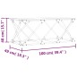 vidaXL Mesa de centro madera de ingeniería roble ahumado 100x49x40 cm