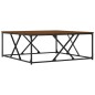 vidaXL Mesa de centro madera de ingeniería marrón roble 100x100x40 cm vidaXL Mesa de centro madera de ingeniería marrón roble 100x100x40 cm