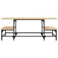 vidaXL Mesa de centro madera de ingeniería roble Sonoma 100x50,5x40 cm vidaXL Mesa de centro madera de ingeniería roble Sonoma 100x50,5x40 cm