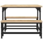 vidaXL Mesa de centro madera de ingeniería roble Sonoma 100x50,5x40 cm vidaXL Mesa de centro madera de ingeniería roble Sonoma 100x50,5x40 cm