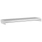 vidaXL Peldaño de rejilla acero galvanizado 80x24x7 cm