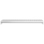 vidaXL Peldaño de rejilla acero galvanizado 80x24x7 cm
