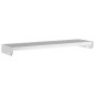 vidaXL Peldaño de rejilla acero galvanizado 80x24x7 cm