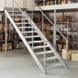 vidaXL Peldaño de rejilla acero galvanizado 90x24x7 cm vidaXL Peldaño de rejilla acero galvanizado 90x24x7 cm