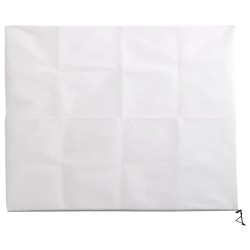 vidaXL Cubierta para plantas con cremallera 70 g/m² 3,14x2,5 m