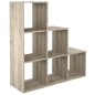 FMD Estantería 6 compartimentos color roble arena 104,3x32,6x106,5 cm FMD Estantería 6 compartimentos color roble arena 104,3x32,6x106,5 cm