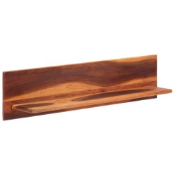 vidaXL Estantes de pared 2 unidades madera maciza acacia 112x20x26 cm