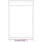 vidaXL Papel pintado de pared 3D aspecto piedra gris claro