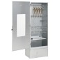 vidaXL Horno ahumador de BBQ con generador humo frío acero galvanizado vidaXL Horno ahumador de BBQ con generador humo frío acero galvanizado