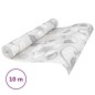vidaXL Papel pintado de pared 3D estampado de flores gris vidaXL Papel pintado de pared 3D estampado de flores gris
