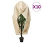 vidaXL Cubiertas para plantas con cremallera 10 uds 70 g/m² 1,2x1,8 m vidaXL Cubiertas para plantas con cremallera 10 uds 70 g/m² 1,2x1,8 m