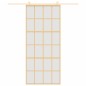 vidaXL Puerta corredera dorada vidrio ESG esmerilado aluminio 90x205cm vidaXL Puerta corredera dorada vidrio ESG esmerilado aluminio 90x205cm