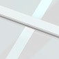 vidaXL Puerta corredera vidrio templado y aluminio blanca 102,5x205 cm vidaXL Puerta corredera vidrio templado y aluminio blanca 102,5x205 cm